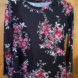 Floral Long Sleeved Women’s Shirt